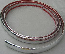 93-97 CHRYSLER CONCORDE FRONT BUMPER MOLDING, Chrome (1993 93 1994 94 1995 95 1996 96 1997 97) ECC-178 4630180 Bumper Parts Train ECC-178-chry-conc