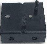 05 FORD ESCAPE HYBRID FRONT BUMPER BRACKET LH (DRIVER SIDE) (2005 05) F013120 YL8Z17B762BA Bumpers Parts Train F013120-ford-esca