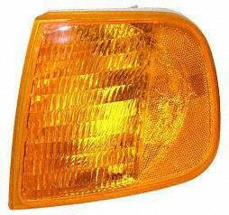 04 FORD F250 LIGHT DUTY PICKUP f-250 CORNER LH (DRIVER SIDE) TRUCK, Amber Lens, XL/XLT Model (2004 04) F104110 4L3Z13201AA Headlight Bulbs Parts Train F104110-ford-f250