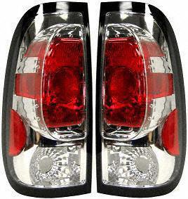 97-03 FORD F150 PICKUP ALTEZZA CRYSTAL CLEAR TAIL LIGHT TRUCK, one set (left and right included), Styleside (1997 97 1998 98 1999 99 2000 00 2001 01 2002 02 2003 03) FD9703CCTL Tail Lights Parts Train FD9703CCTL-ford-f150