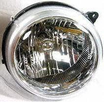 02-03 JEEP LIBERTY HEADLIGHT LH (DRIVER SIDE) SUV, To 10-6-02 2003 (2002 02 03) J100102 5101821AA Headlight Bulbs Parts Train J100102-jeep-libe