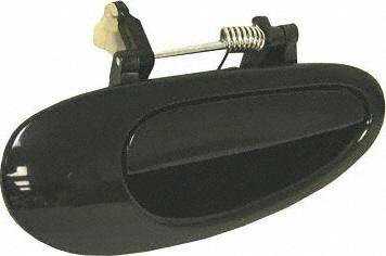 99 CHRYSLER LHS REAR DOOR HANDLE RH (PASSENGER SIDE), Outside, Black (1999 99) D491315 LF04MS4AC Body Parts Train D491315-chry-lhs