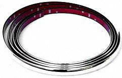 94-96 CHRYSLER NEW YORKER newyorker FRONT BUMPER MOLDING, Chrome (1994 94 1995 95 1996 96) ECC-207 4630166 Bumper Parts Train ECC-207-chry-new