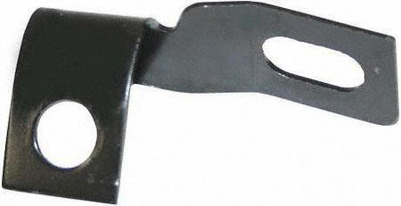 64-66 FORD MUSTANG FRONT BUMPER BRACKET LH (DRIVER SIDE), Outer To Fender (1964 64 1965 65 1966 66) F00013104 C5ZZ17A870A Bumpers Parts Train F00013104-ford-must