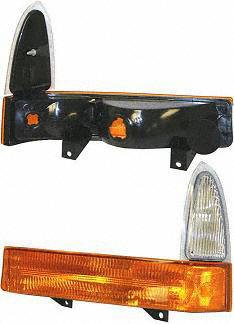 01 FORD F250 HEAVY DUTY PICKUP f-250 CORNER LIGHT LH (DRIVER SIDE) TRUCK, Amber/Clear (2001 01) F104112 1C3Z13201BA Headlight Bulbs Parts Train F104112-ford-f250