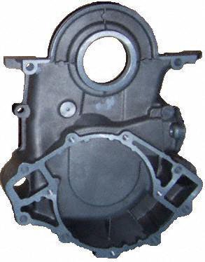 68-76 FORD THUNDERBIRD t-bird TIMING BELT COVER, V8, 7.5L 460CID, HOL#309312410 (1968 68 1969 69 1970 70 1971 71 1972 72 1973 73 1974 74 1975 75 1976 76) F312102 E5TZ6019K Covers Parts Train F312102-ford-thun