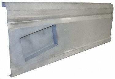 83-92 FORD RANGER TAILGATE TRUCK, Steel Skin With License Plate Box at Driver's Side Angled Up (1983 83 1984 84 1985 85 1986 86 1987 87 1988 88 1989 89 1990 90 1991 91 1992 92) KS-1130 Tailgate Locks Parts Train KS-1130-ford-rang