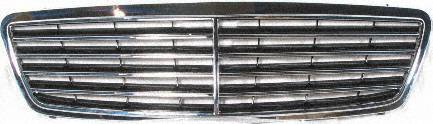 01-05 MERCEDES BENZ C240 c-240 GRILLE, Except Classic Package, Sedan / Wagon Only (2001 01 2002 02 2003 03 2004 04 2005 05) M070115 2038800183 Bumper Covers Parts Train M070115-merc-c240