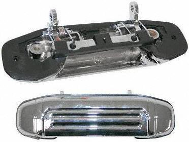 92-00 MITSUBISHI MONTERO FRONT DOOR HANDLE RH (PASSENGER SIDE) SUV, Outside, Chrome (1992 92 1993 93 1994 94 1995 95 1996 96 1997 97 1998 98 1999 99 2000 00) M462109 MB669166 Body Parts Train M462109-mits-mont