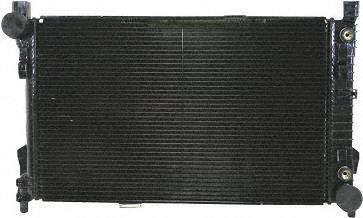 02-06 MERCEDES BENZ C230 c-230 RADIATOR, 3.2L 6CYL, 1 ROW, PLASTIC (2002 02 2003 03 2004 04 2005 05 2006 06) P2068 2035000503 Engine Cooling & Climate Control Parts Train P2068-merc-c230
