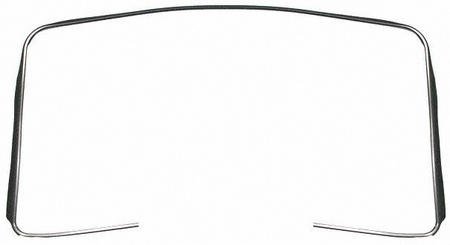 90-97 LINCOLN TOWN CAR towncar FRONT GLASS WEATHERSTRIP, Windshield Molding, Reveal, Black/Chrome (1990 90 1991 91 1992 92 1993 93 1994 94 1995 95 1996 96 1997 97) L451708 FOVY5403144C Weather Stripping Parts Train L451708-linc-town