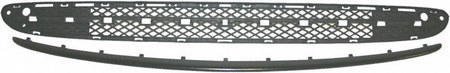 01-05 MERCEDES BENZ C240 c-240 FRONT BUMPER GRILLE, Primed, Center Cover, Avantgarde Pkg., w/o AMG Styling Open Type, w/ Mldg, Sdn/Wgn (203) Chassis (2001 01 2002 02 2003 03 2004 04 2005 05) M015309 2 Grille & Brush Guards Parts Train M015309-merc-c240