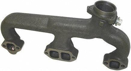 87-90 GMC SUBURBAN EXHAUST MANIFOLD SUV, 8 Cyl, 350 (5.7L), w/AIR, 4WD, w/MT, LH, HOL#327-1351L (1987 87 1988 88 1989 89 1990 90) G960717 14093653 Manifolds Parts Train G960717-gmc-subu