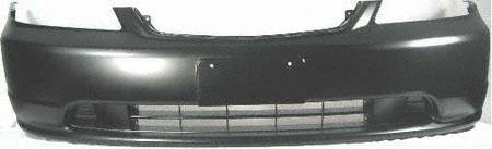 01-03 HONDA CIVIC COUPE FRONT BUMPER COVER, Primed (2001 01 2002 02 2003 03) H010303P 04711S5PA90ZZ Bumper Covers Parts Train H010303P-hond-civi