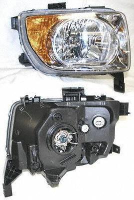 03-05 HONDA ELEMENT HEADLIGHT RH (PASSENGER SIDE) SUV, Assy (2003 03 2004 04 2005 05) H100129 33101SCVA01 Headlight Bulbs Parts Train H100129-hond-elem