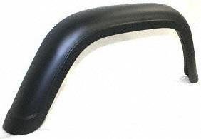 87-95 JEEP WRANGLER REAR FENDER FLARE RH (PASSENGER SIDE) SUV, Black / Painted (1987 87 1988 88 1989 89 1990 90 1991 91 1992 92 1993 93 1994 94 1995 95) J552503 5AH16JX9 Fender Flares Parts Train J552503-jeep-wran