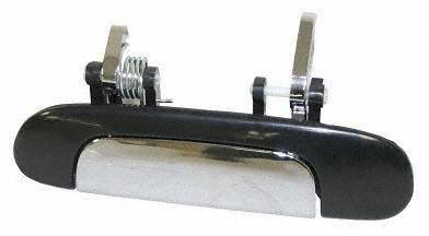 02-03 MAZDA PROTEGE5 REAR DOOR HANDLE LH (DRIVER SIDE), Outer, Chrome (2002 02 2003 03) M491314 B25D73410B* Body Parts Train M491314-mazd-prot