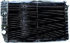 71-72 FORD MUSTANG RADIATOR, 8cyl; 5.0L,5.8L,7.0L 3-Row Core (1971 71 1972 72) P381 N/A Radiators Parts Train P381-ford-must