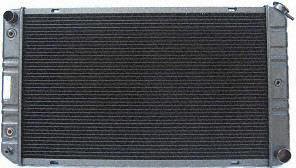 86-87 BUICK LE SABRE FWD RADIATOR, 6cyl; 3.8L; 231c.i. Copper & Brass 28, (1986 86 1987 87) P908 52477309 Radiators Parts Train P908-buic-les
