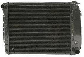 67-69 CHEVY CHEVROLET CAMARO RADIATOR, 3-Row METAL Core (1967 67 1968 68 1969 69) P337 Body Parts Train P337-chev-cama