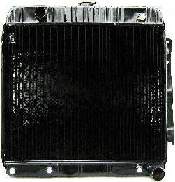 72-73 PLYMOUTH ROADRUNNER RADIATOR, 8cyl; 5.2L, 5.4L; 18 x 22 Core (1972 72 1973 73) P511 3893461 Radiators Parts Train P511-plym-road
