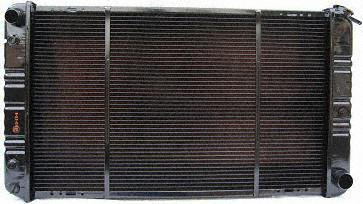 86-87 BUICK LE SABRE FWD RADIATOR, 6cyl; 3.8L; 231c.i. Plastic Tank / Aluminum 28 Core, (1986 86 1987 87) P852 52477309 Engine Cooling & Climate Control Parts Train P852-buic-les