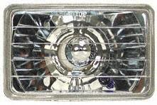 82-88 CADILLAC CIMARRON EURO CRYSTAL CLEAR HEADLIGHT, UNIVERSAL HEAD LAMP, 4X 6 1/2 GLASS LENS W/O H4 Bulb (1982 82 1983 83 1984 84 1985 85 1986 86 1987 87 1988 88) UN9999CHL Lenses Parts Train UN9999CHL-cadi-cima