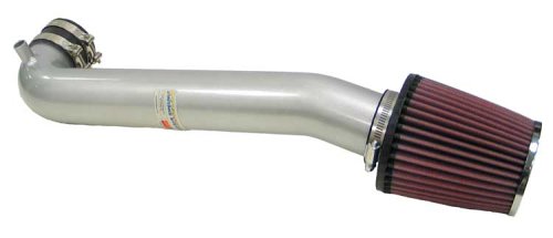 K&N 69-9751TS Typhoon Air Intake Kit, Short Ram, Silver Air Intake K&N 69-9751TS