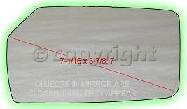 MIRROR GLASS geo SPECTRUM 89 view rh RV Parts & Accessories Parts Train G471107
