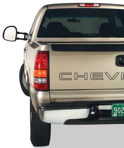 BESTOP 73502-01 Extendable Towing Mirrors; Power Tilt Adjust; Black; Towing Mirrors Bestop 73502-01