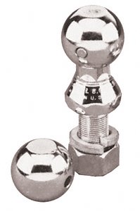 Valley Tow 50491 Chrome Trailer Ball Hitch Accessories Valley 50491