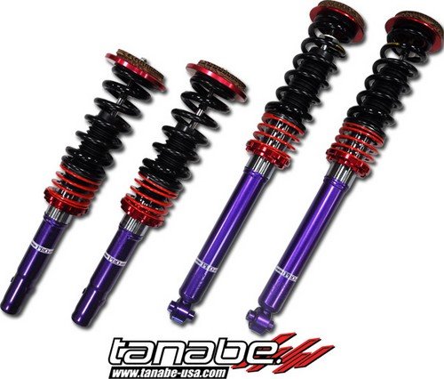 Tanabe TSC023 Sustec Pro S-0C Coilover Spring with Height Adjustment -0.25 -2.5/+0.25 -2 for 1998-2002 Honda Accord 4Cyl/V6 Coil Springs Tanabe TSC023