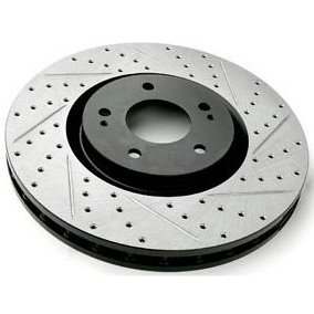 Rotora R.44103.2C Front Drilled and Slotted Brake Rotor Rotors Rotora R.44103.2C
