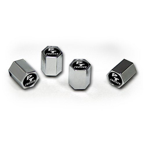 PT Cruiser-Black Valve Cap Set Valve Stems & Caps TVG CSC097