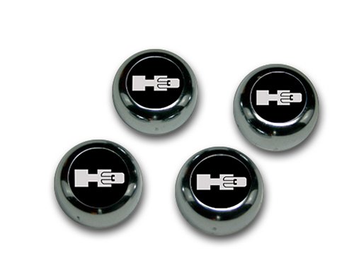 H3 ABS Chrome Snap Caps Valve Stems & Caps TVG LPC574