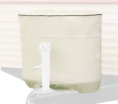 Classic Accessories 79730 RV Propane Tank Cover, White, Fits Dual 30 - 7.5 Gallon Tanks RV & Trailer Covers Classic Accessories 79730