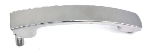 All Sales OEM405C Chrome Billet Aluminum Plain Door Handles - Set of 2 Body All Sales OEM405C
