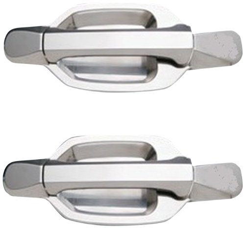All Sales 932 Polished Billet Aluminum Rear Door Handle and Bucket Kit Body All Sales 932