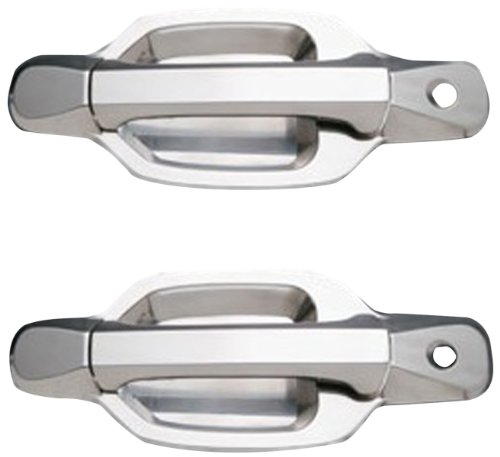 All Sales 930C Chrome Billet Aluminum Door Handle and Bucket Kit Body All Sales 930C