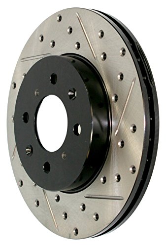 Stop Tech 127.44125L Sportstop Slotted and Drilled Brake Rotor Rotors StopTech 12744125L