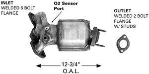 Catalytic Converters AP Exhaust Products 641129