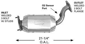 Catalytic Converters AP Exhaust Products 642683