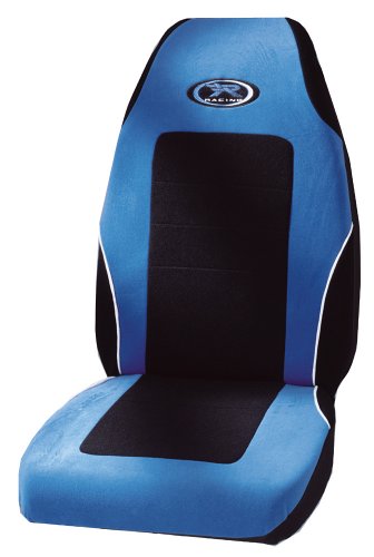 Blue And Black R Racing Street Fighter Universal-Fit Bucket Seat Cover Accessories Plasticolor 006515R02