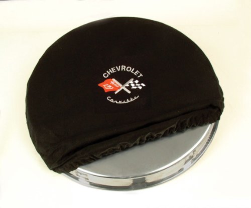 1958-1962 Corvette Air Cleaner Cloth Cover w/ C1 logo Air Cleaner Intake Corvette Central 101874