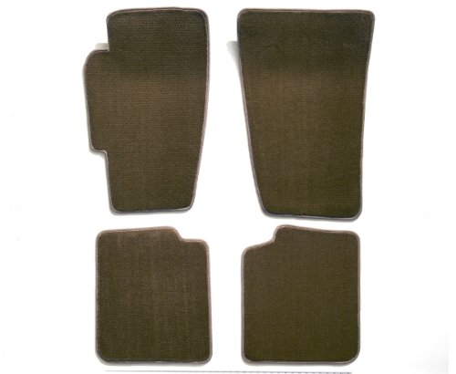 Premier Custom Fit 4-piece Set Carpet Floor Mats for Buick Riviera (Premium Nylon, Driftwood) Custom Fit Premier 76137881
