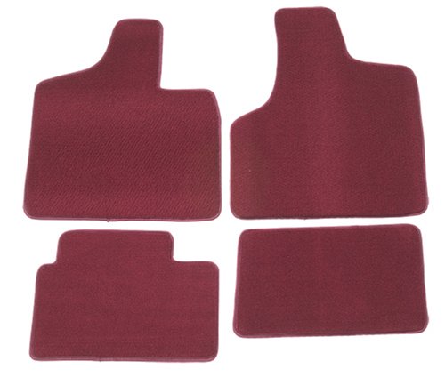 Premier Custom Cut Front and Back Floor Mat , Red (Set of 4) Custom Fit Premier 76154973