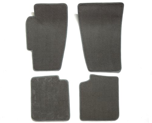Premier Custom Fit 4-piece Set Carpet Floor Mats for Chrysler and Dodge (Premium Nylon, Gray Mist) Custom Fit Premier 76172690