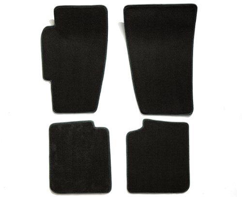 Premier Custom Fit 4-piece Set Carpet Floor Mats for Chevrolet Prizm (Premium Nylon, Black) Custom Fit Premier 76204025