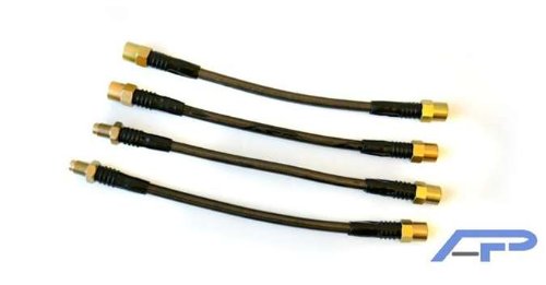 Agency Power (AP-E36M3-410) Braided Brake Line Kit, Steel, Rear ABS Agency Power AP-E36M3-410