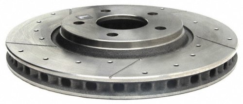 Raybestos STS580184L Left-Front Disc Brake Rotor Only-High Performance Rotors Raybestos STS580184L